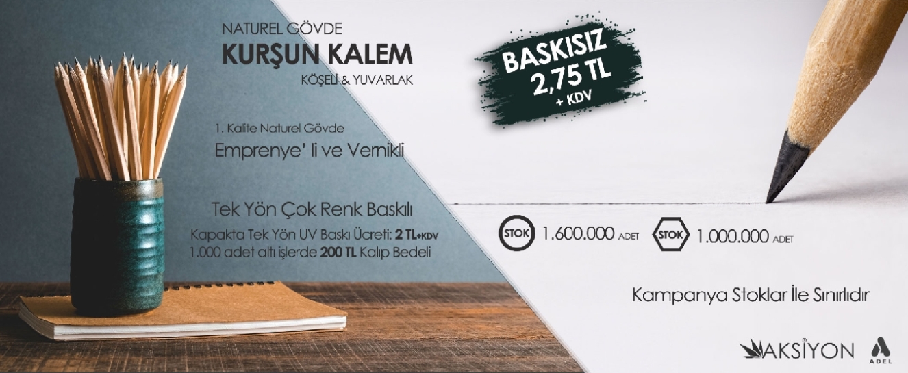 Promosyon Naturel Kalem Modelleri