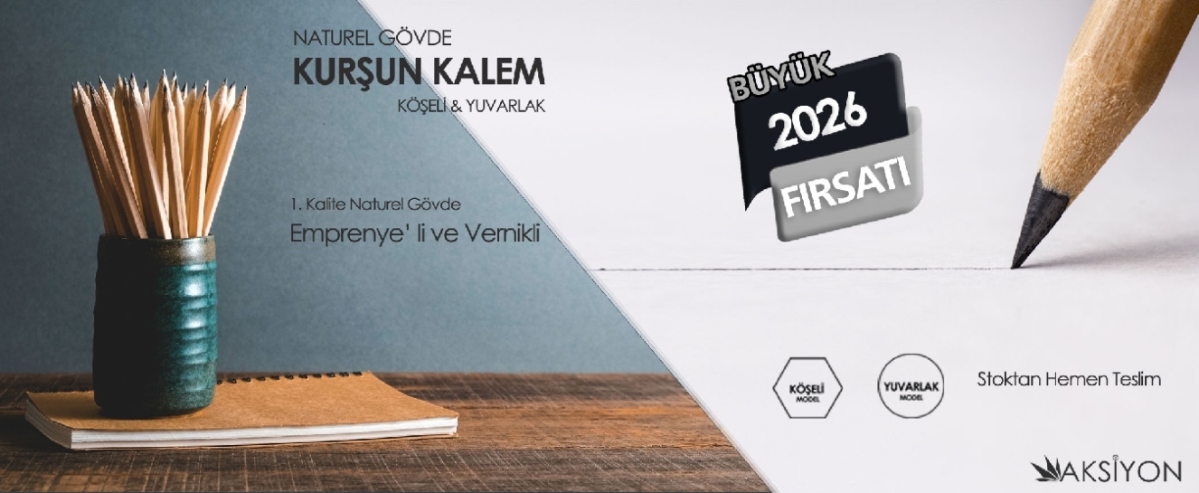 Promosyon Naturel Kurşun Kalem