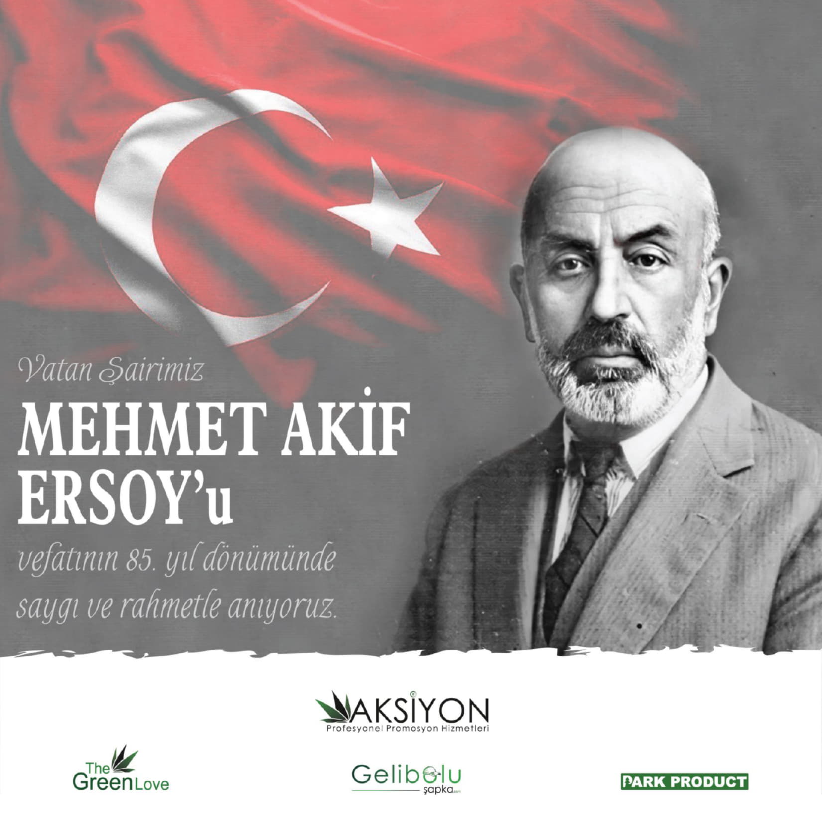 27 Aralık Mehmet Akif Ersoy'un Ölüm Yıl Dönümü
