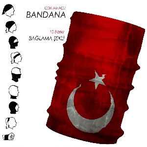 Çok Amaçlı Ekonomik Bandana ve Saç Bandı