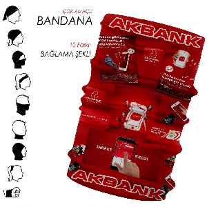 Çok Amaçlı Kaliteli Bandana ve Alın Bandı