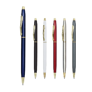 Çevirmeli Metal Tükenmez Kalem