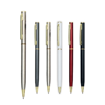 Çevirmeli Metal Tükenmez Kalem