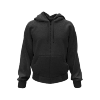 Fermuarlı & Kapüşonlu Sweatshirt