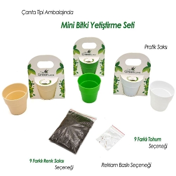 Mini Bitki Yetiştirme Seti