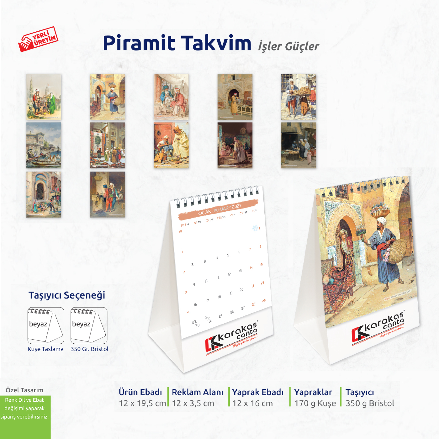 Piramit Takvim (İşler Güçler)