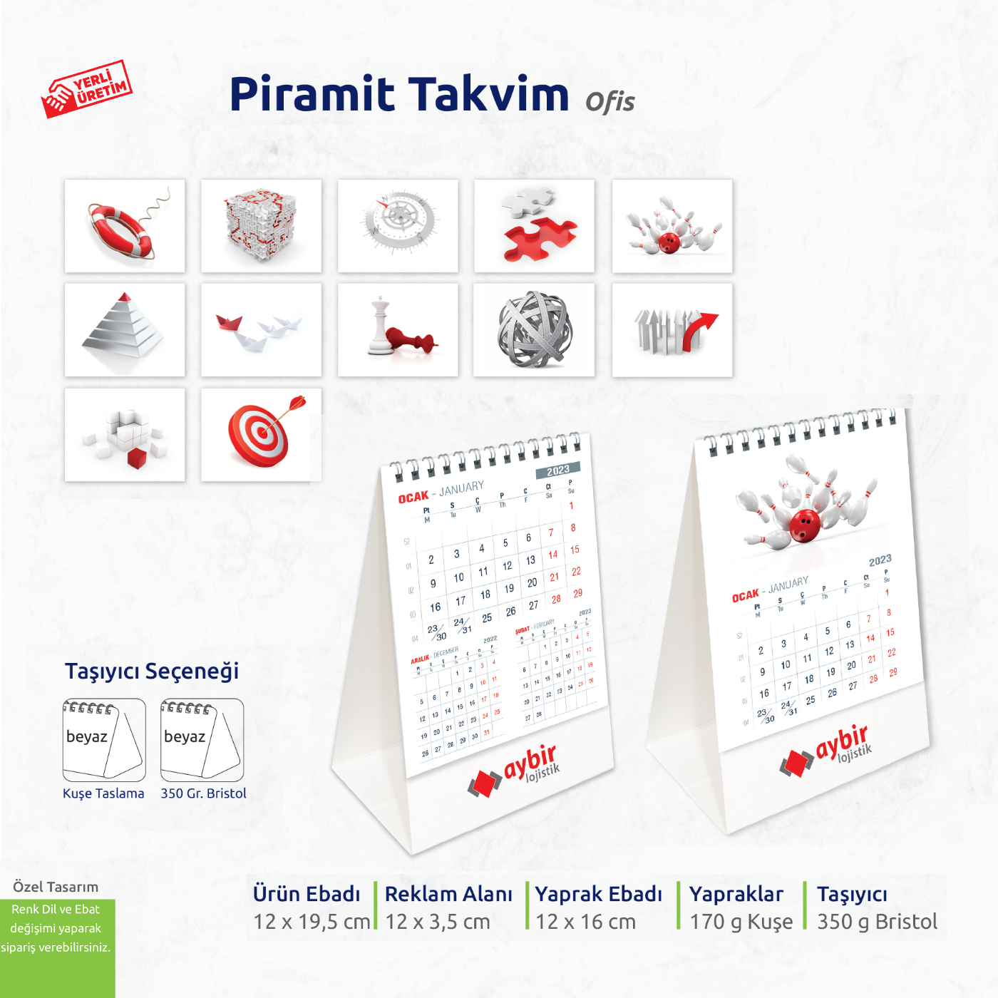 Piramit Takvim (Ofis)