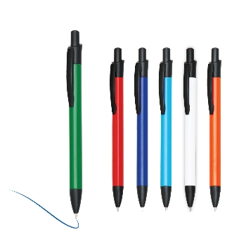 Üstten Basmalı Metal Tükenmez Kalem