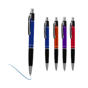 Üstten Basmalı Metal Tükenmez Kalem