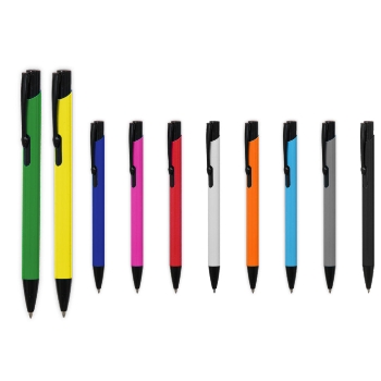 Üstten Basmalı Metal Tükenmez Kalem