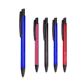 Üstten Basmalı Metal Tükenmez Kalem