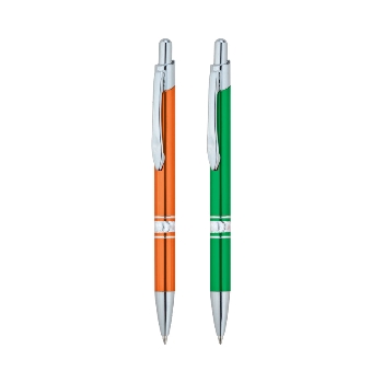 Üstten Basmalı Metal Tükenmez Kalem