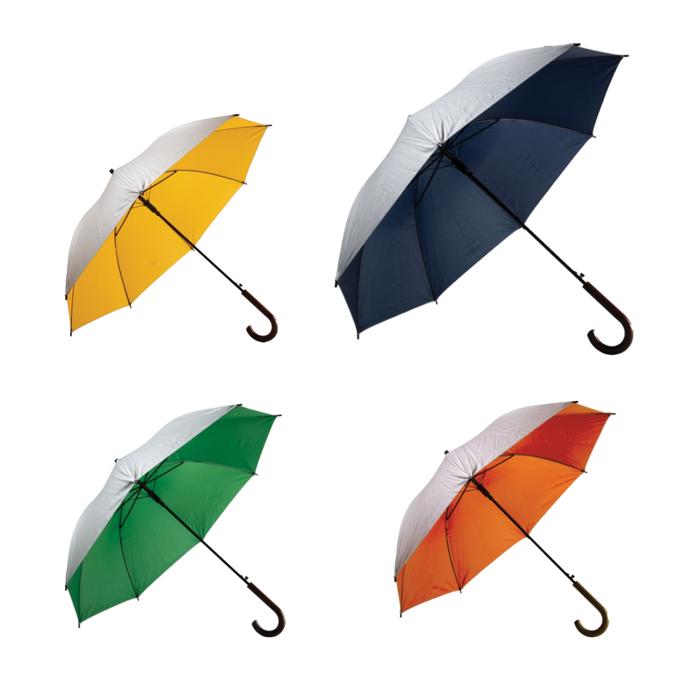 Ahşap Saplı Fiber Glass Kırılmaz Şemsiye