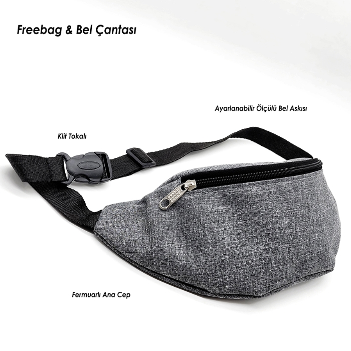 Büyük Hacimli Promosyon Bel Çantası ve Freebag