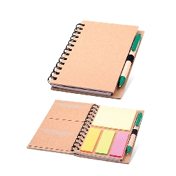 Promosyon Spiralli Kraft Defter