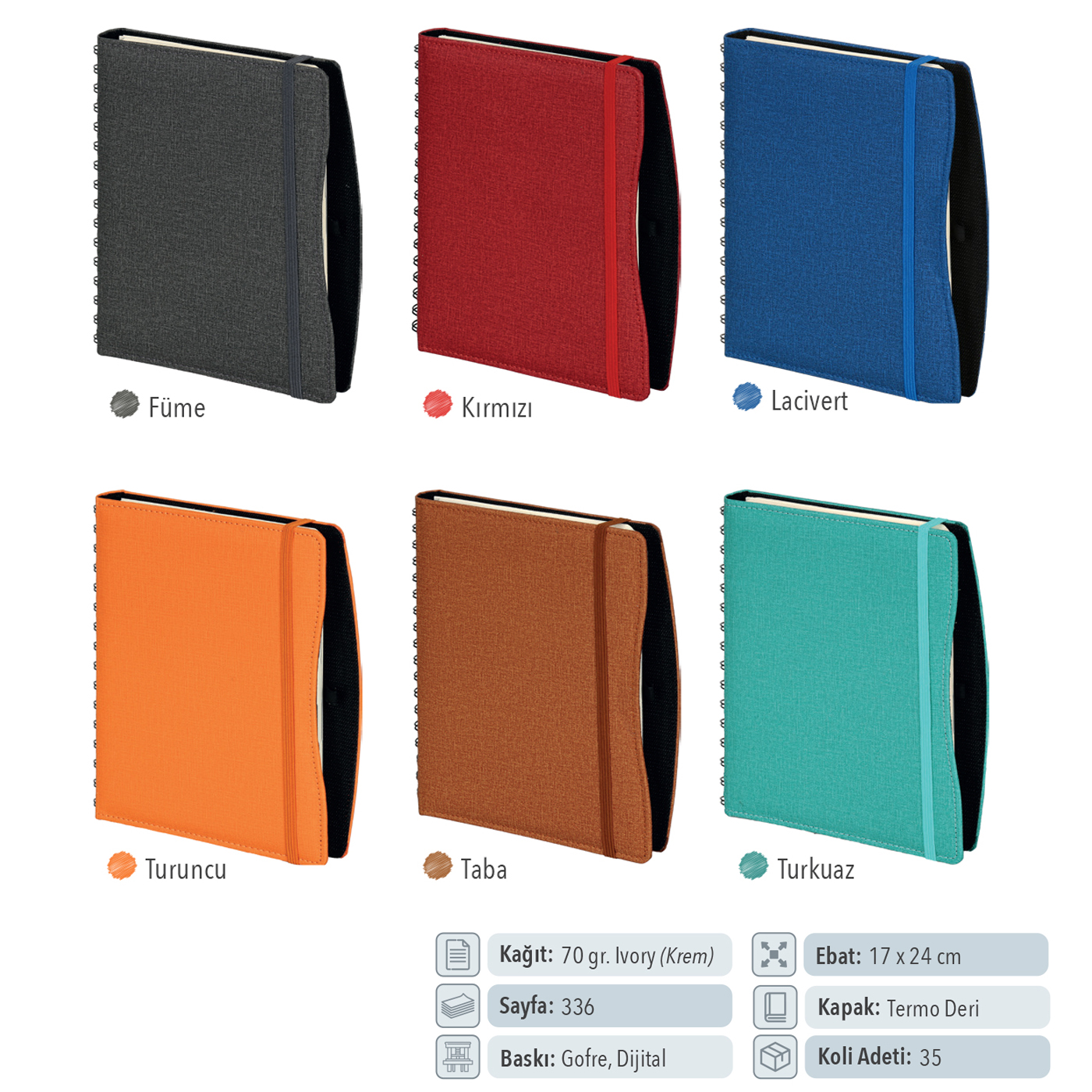 Gizli Spiralli Günlük Ajanda