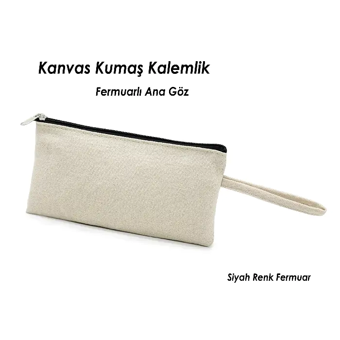 Promosyon Kanvas Kumaş Kalemlik Her An Yanınızda