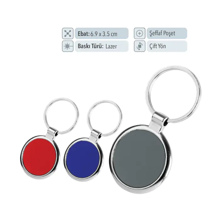 37060 - Kullanışlı Hediye Metal Anahtarlık 