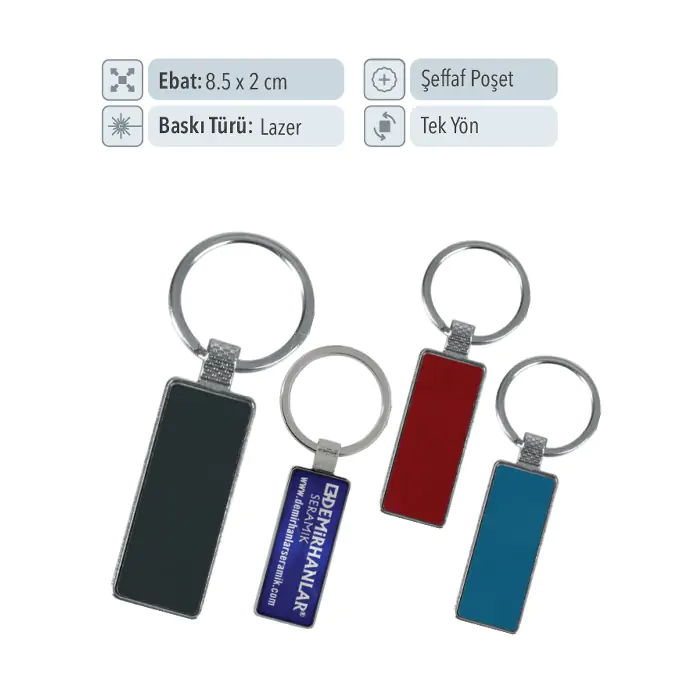 37070 - Pratik Metal Promosyon Anahtarlık