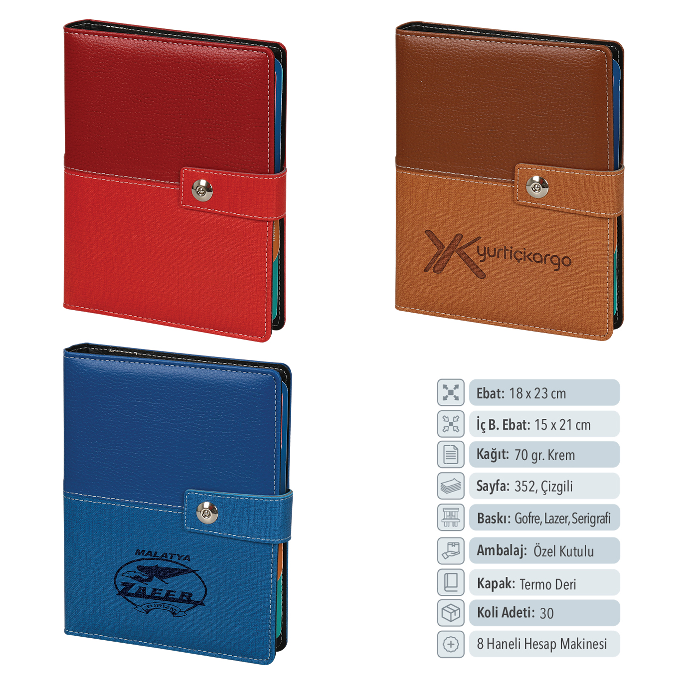 Mekanizmalı Organizer Ajanda