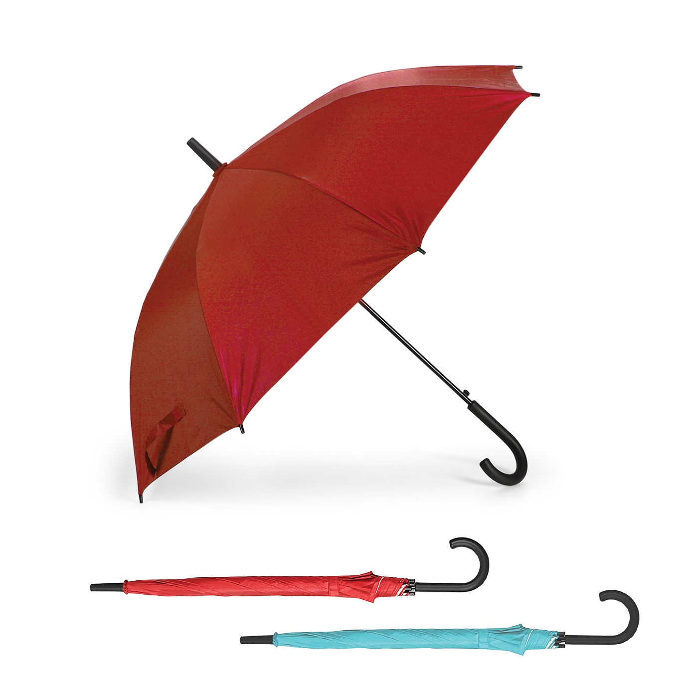 Plastik Saplı Fiber Glass Kırılmaz Şemsiye