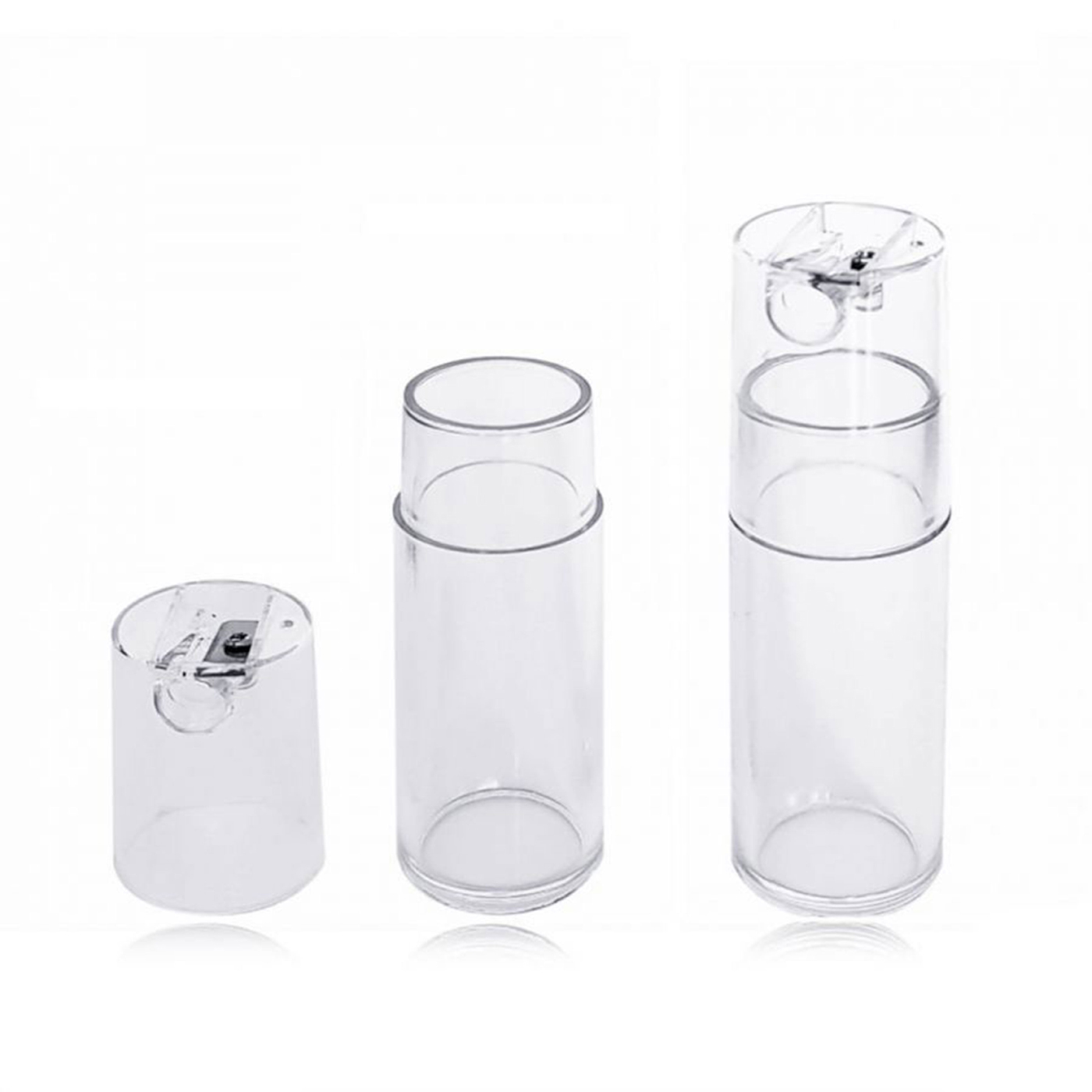 Plastik Silindir Kalem Kutusu