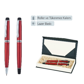 Roller ve Tükenmez Kalem Seti