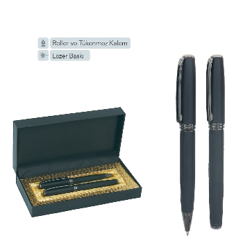 30908 - Roller ve Tükenmez Kalem Seti İle İmza Şıklığı