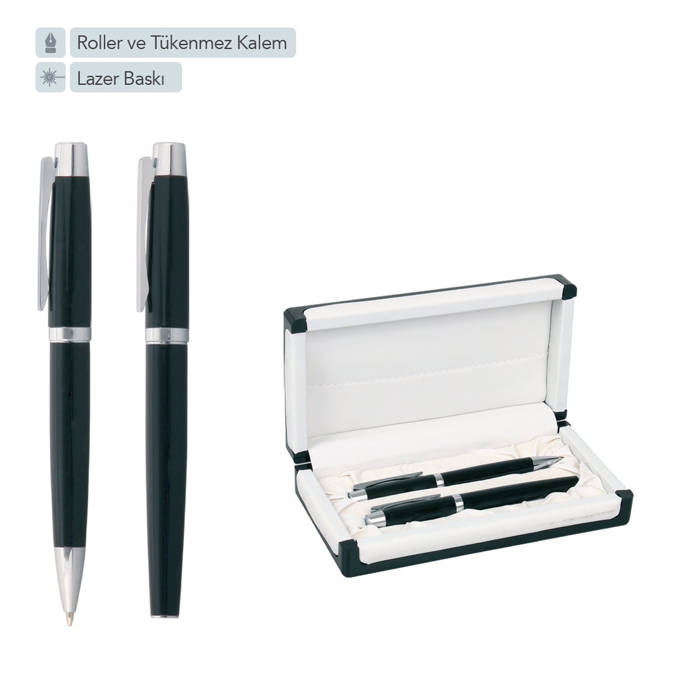 Roller ve Tükenmez Kalem Seti