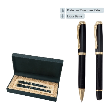 30941 - Promosyon Roller ve Tükenmez Kalem Seti ile Kalite