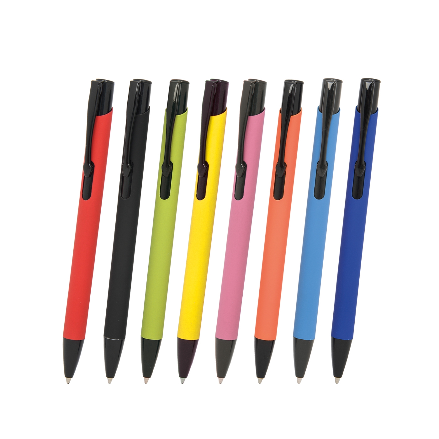 Rubber Gövde Metal Tükenmez Kalem