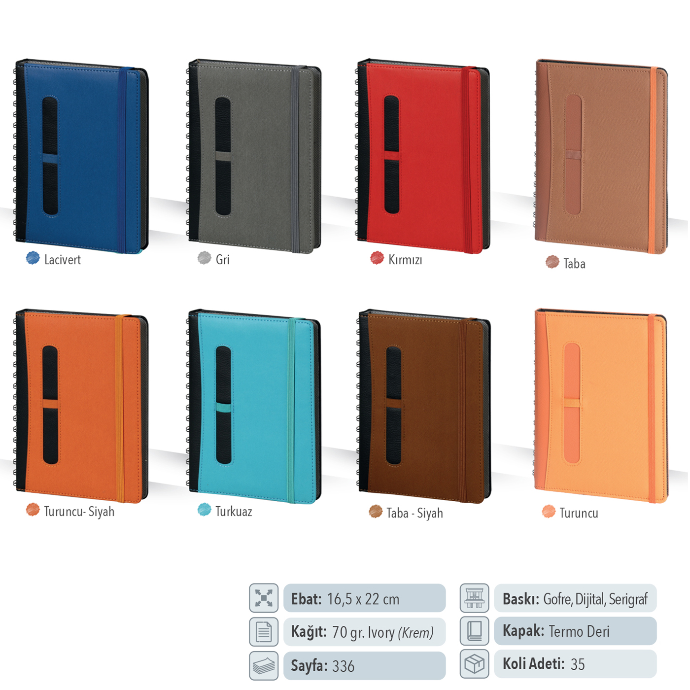 Gizli Spiralli Günlük Ajanda