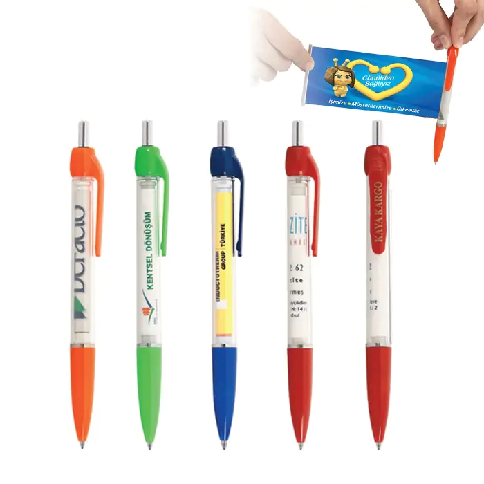 Promosyon Banner Kalem ile Sürekli Yazı