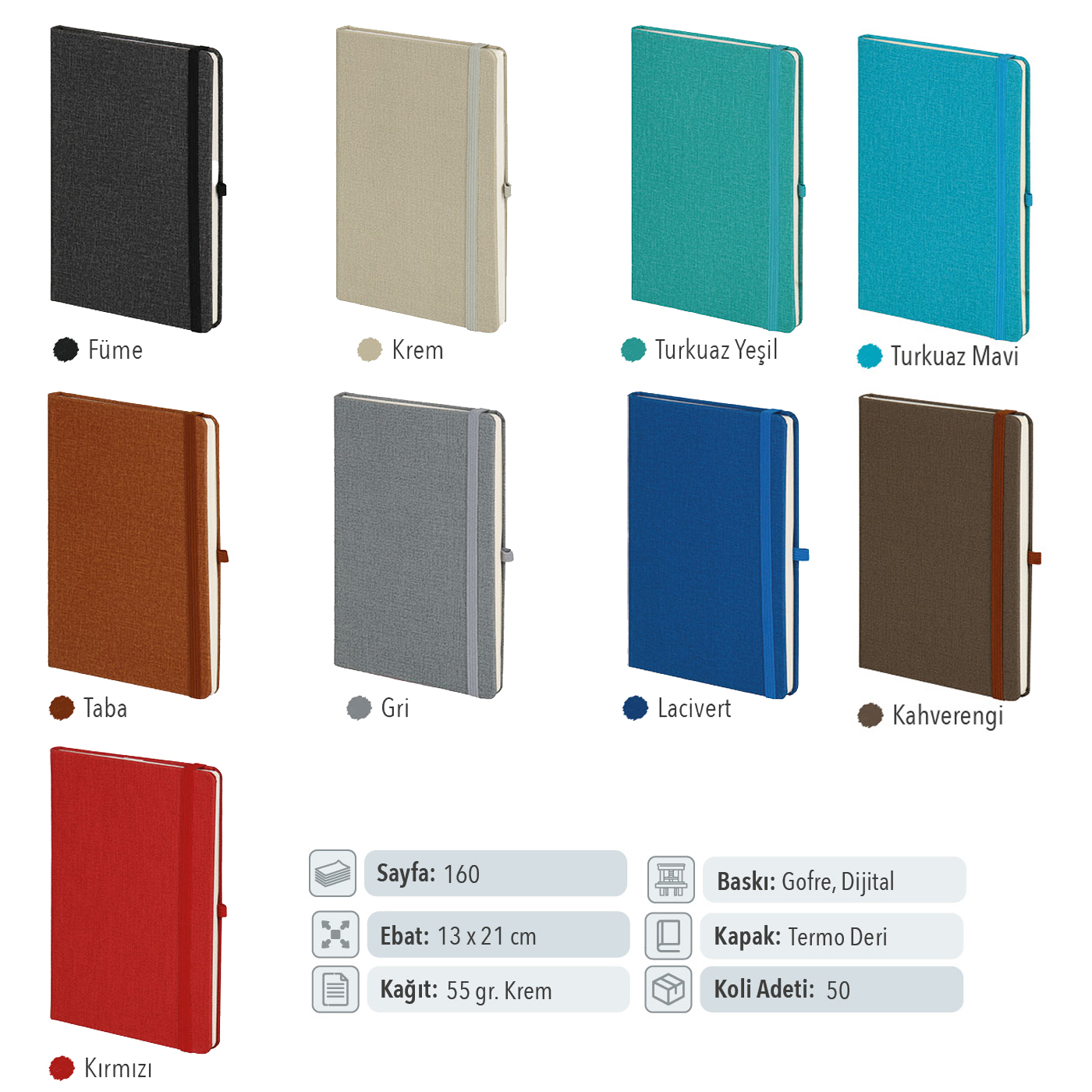 Termo Deri Tarihsiz Defter