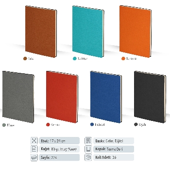 Termo Deri Tarihsiz Defter