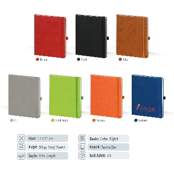 Termo Deri Tarihsiz Defter