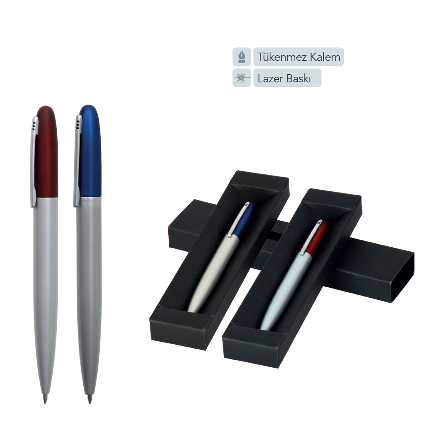 Tükenmez Kalem Tekli Kutu