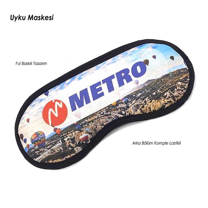 Derin Uykuya Destek için Promosyon Uyku Bandı ve Maske