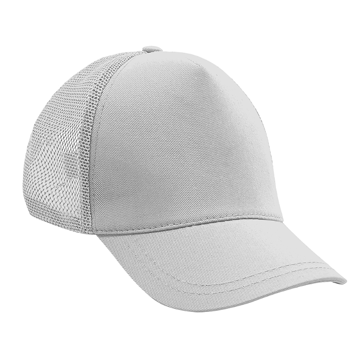Beyaz Renk Fileli Pamuk Şapka