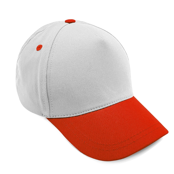 Beyaz Gövde - Kırmızı Siper Şapka