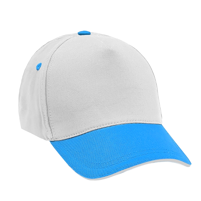 Beyaz Gövde - Tukuaz Siper Pamuk Şapka