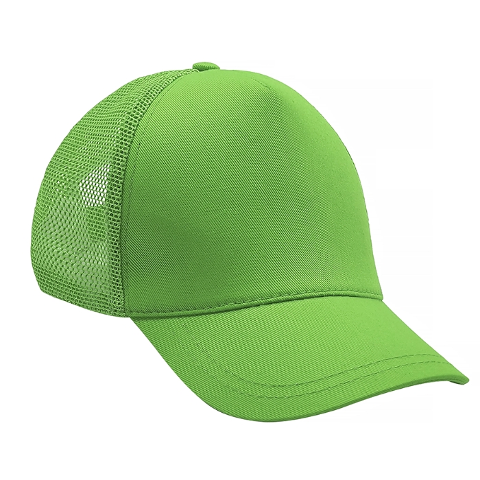 Yeşil Renk Fileli Pamuk Şapka