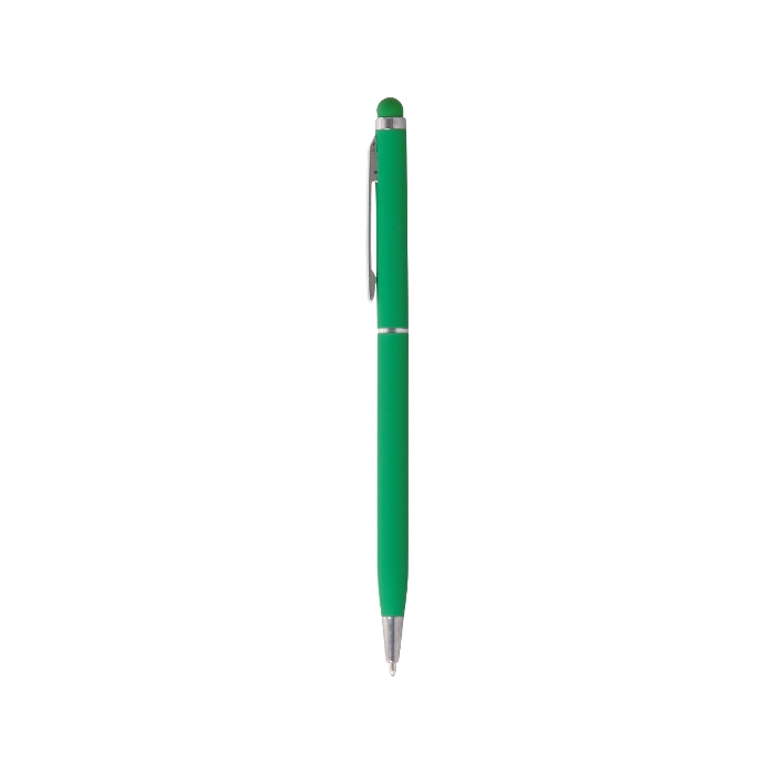 Touch Pen Metal Üstten Basmalı Tükenmez Kalem