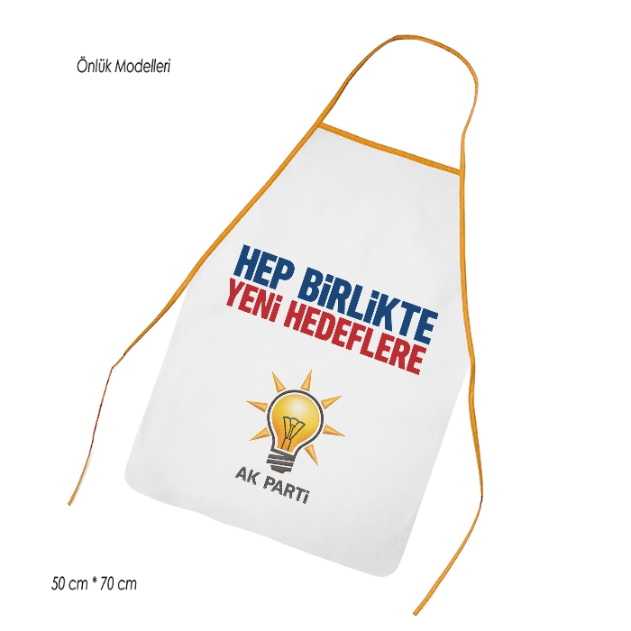 AK Parti Logolu Mutfak Önlüğü