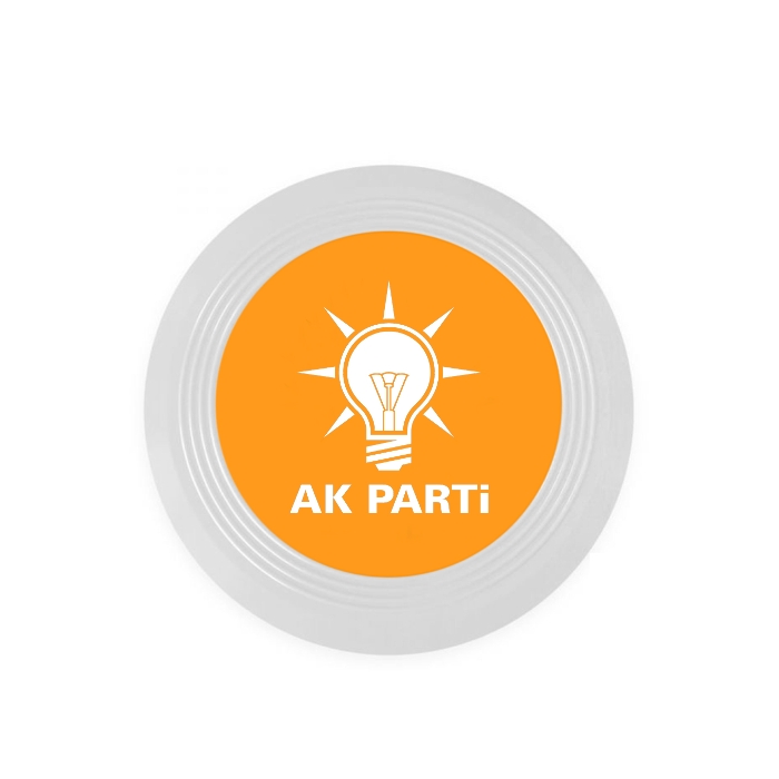 Ak Parti Baskılı Frizbi