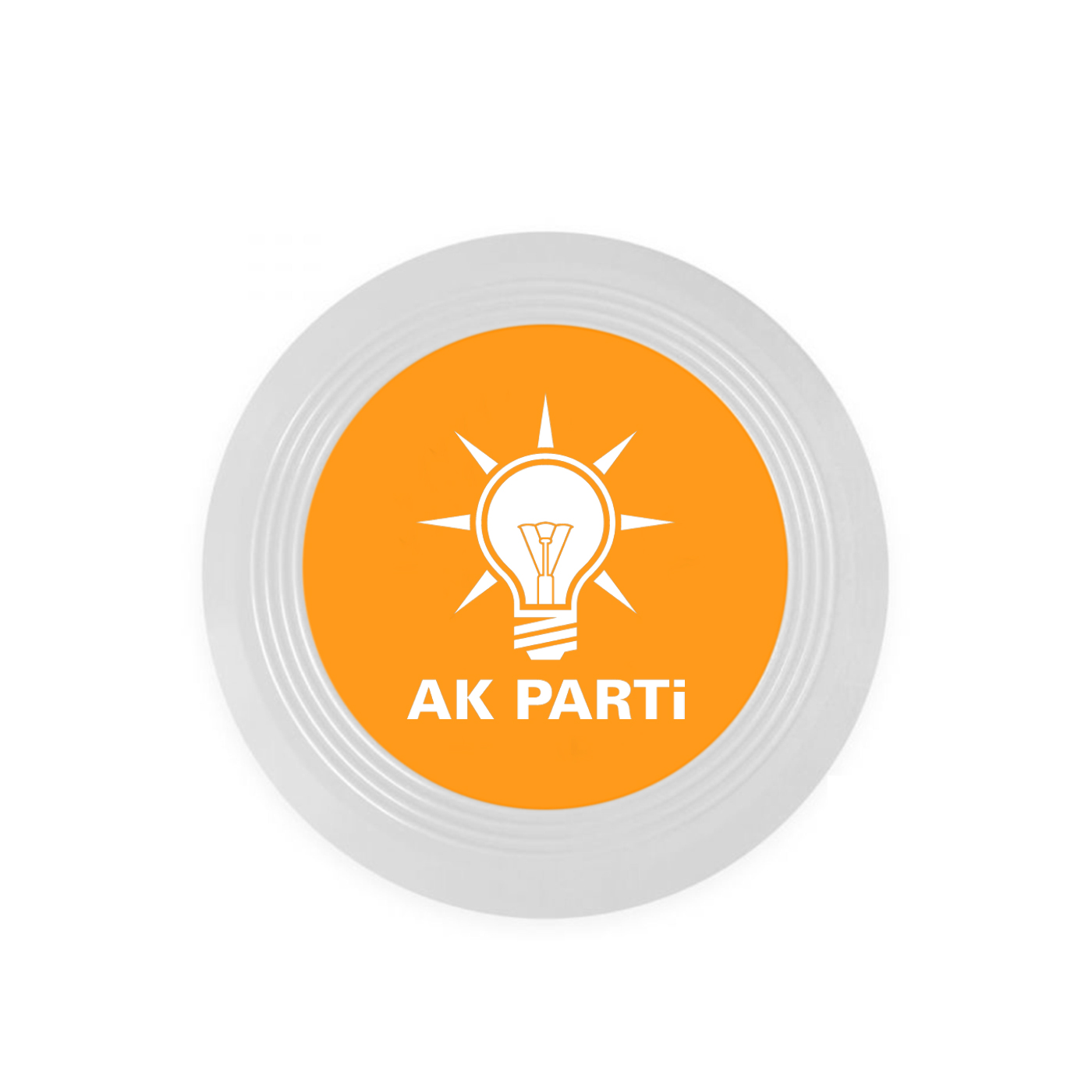 Ak Parti Baskılı Frizbi