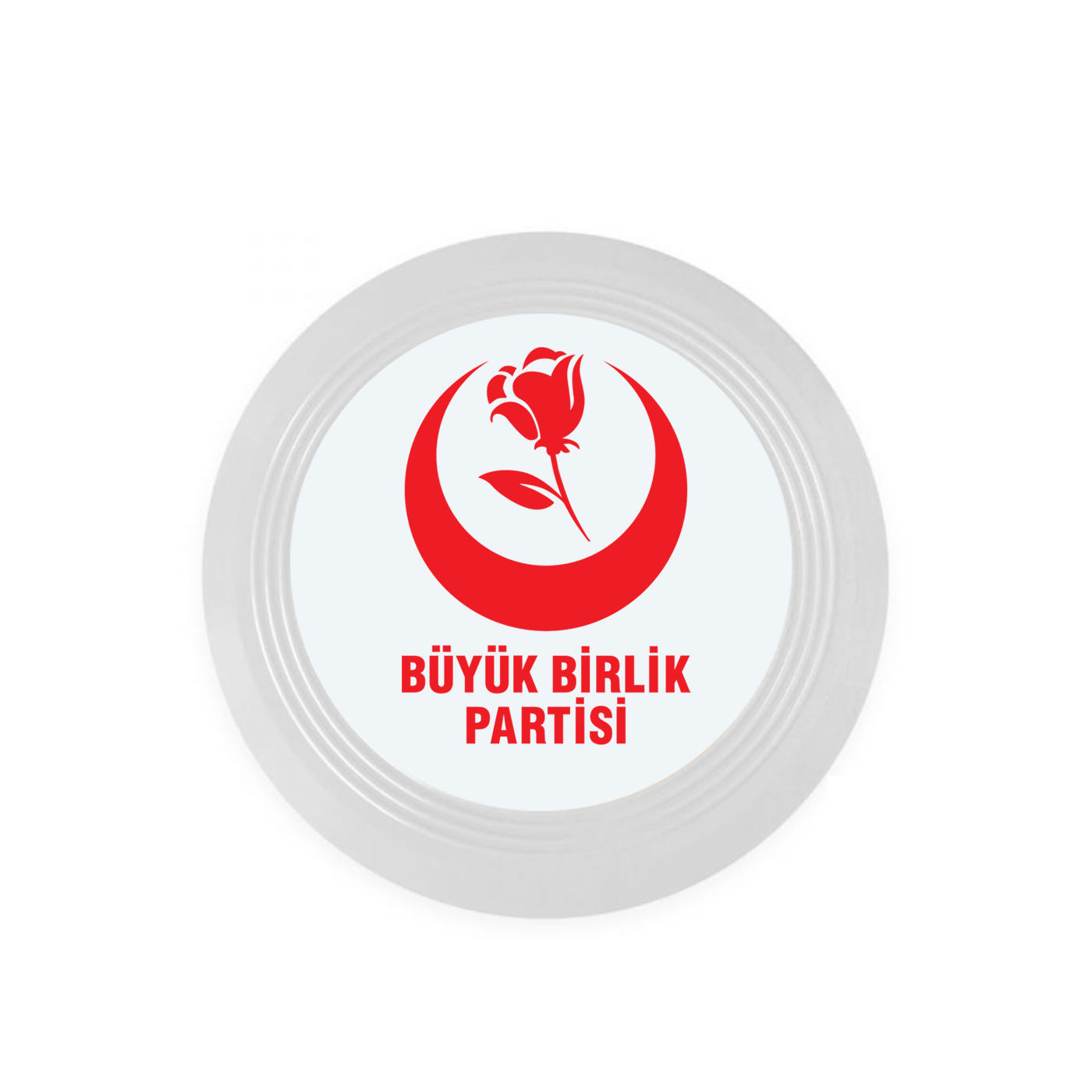 Büyük Birlik Partisi Logo Baskılı Frizbi