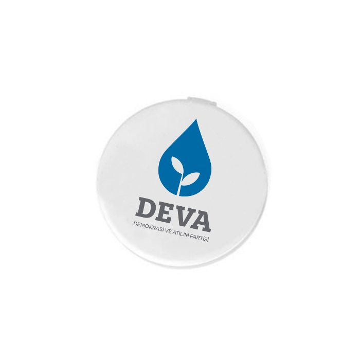 DEVA Partisi Baskılı Ayna