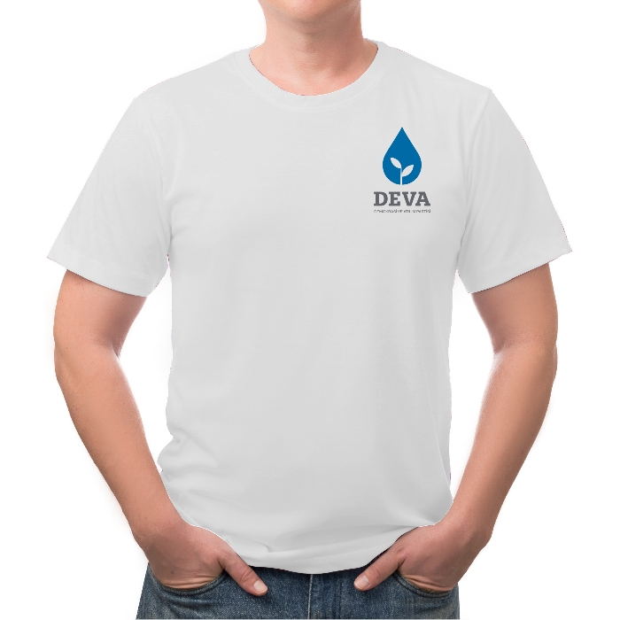 DEVA Partisi Baskılı  Yuvarlak Yaka T-Shirt