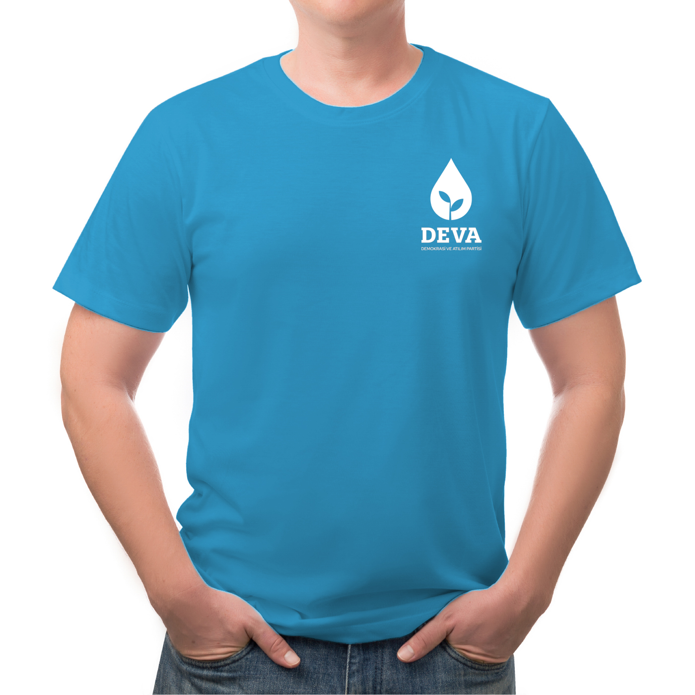 DEVA Partisi Baskılı Yuvarlak Yaka T-Shirt